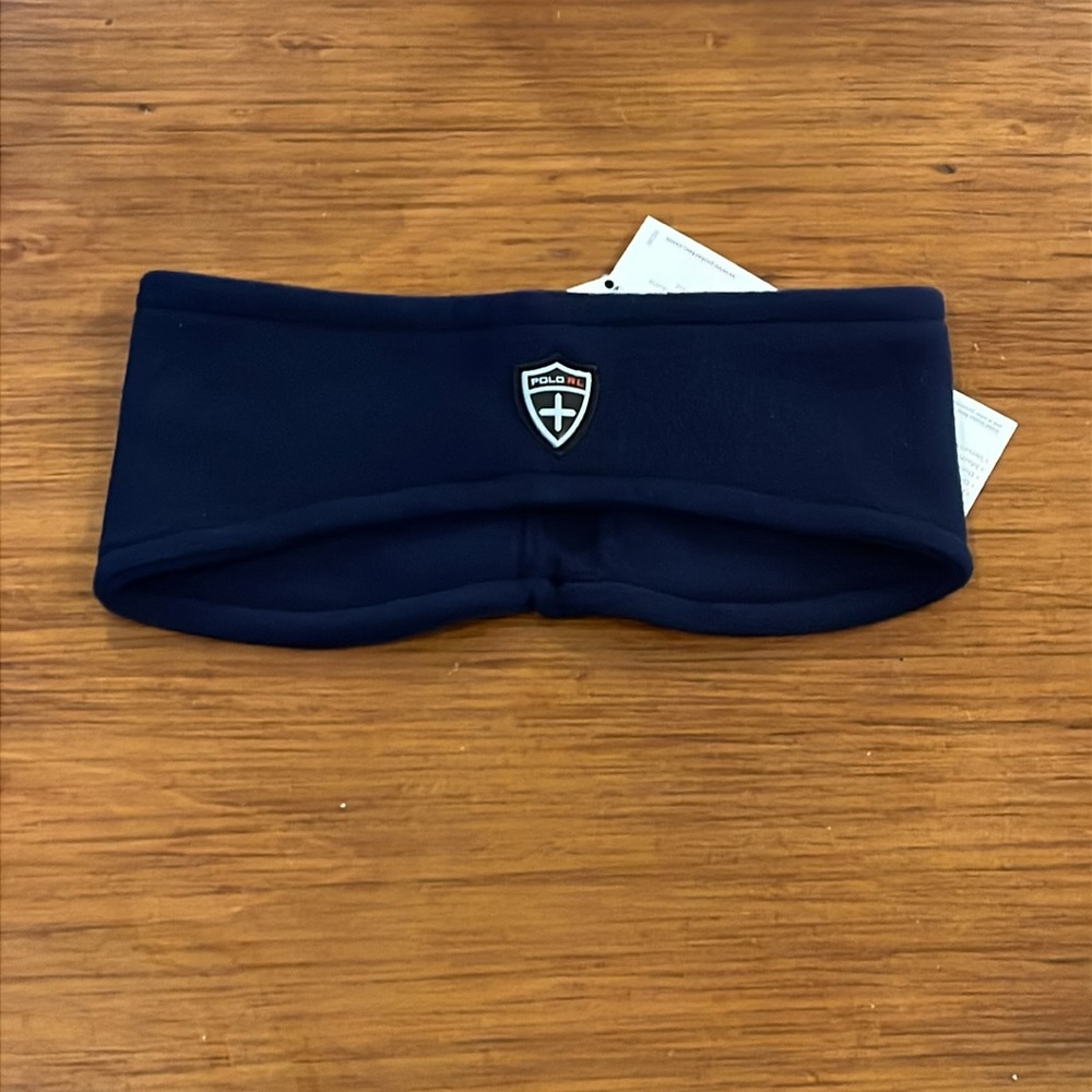 Polo Ralph Lauren Polartec 100 Fleece Winter Headband Blue Adult Small / Medium